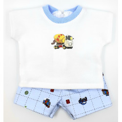 KOMPLET LETNI DLA LALKI...