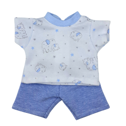 BLUZKA, SPODENKI DLA LALKI...