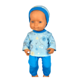 DRES Z CZAPECZKĄ DLA LALKI...