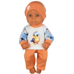 DRES Z CZAPECZKĄ DLA LALKI...