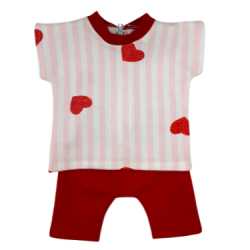 KOMPLET LETNI DLA LALKI...