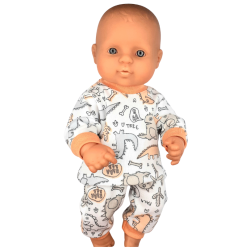 PIŻAMKA DLA LALKI 30 CM...