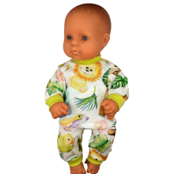 PIŻAMKA DLA LALKI 30 CM...