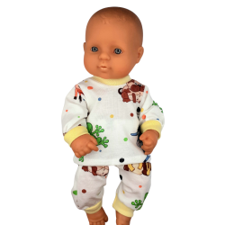 PIŻAMKA DLA LALKI 30 CM...