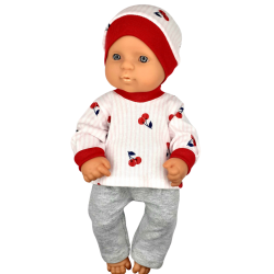 DRES Z CZAPECZKĄ DLA LALKI...