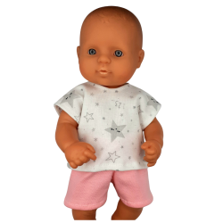 BLUZKA, SPODENKI DLA LALKI...