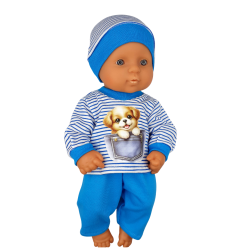 DRES Z CZAPECZKĄ DLA LALKI...