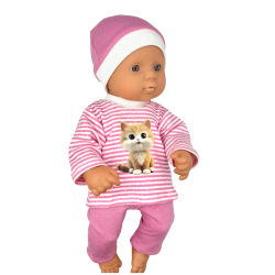 DRES Z CZAPECZKĄ DLA LALKI...