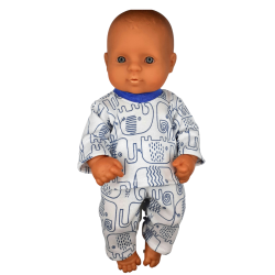 PIŻAMKA DLA LALKI 30 CM...